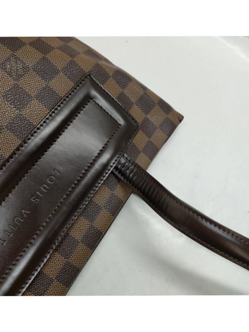 Authentic Louis Vuitton Clifton Damier Ebene Tote Shoulder Bag LV - Picture 8 of 16
